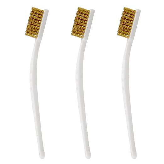 Small Brass Brush 3PCS Brass Wire Brushes by Unknown