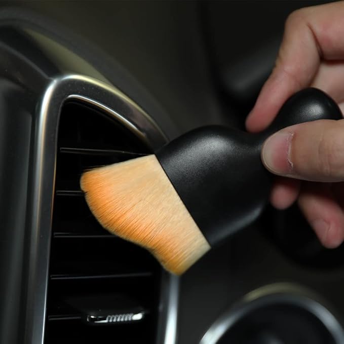Car Interior Detailing Brush, Soft Bristle Cleaning Brush Car Detailing Brush - Image 3