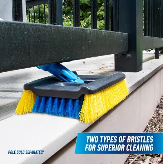 Unger Professional Lock-On Wood & Composite Deck Brush, Scrub - Image 4