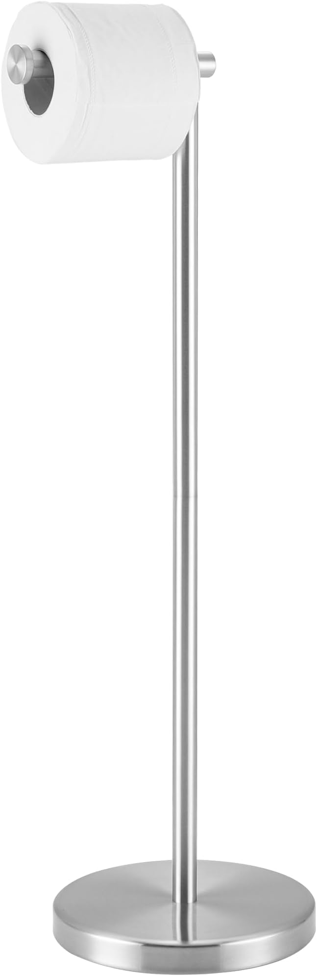 KES Toilet Paper Holder Stand 26" H, Free Standing Toilet Paper Roll Holder by KES