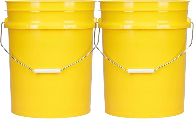 House Naturals 5 Gallon Premium HPDE Plastic Bucket by House+Naturals