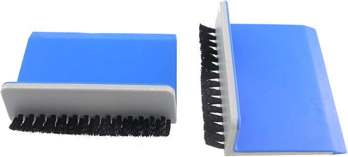 Blue Kitchen Sink Scraper Multi Purpose Kitchen Countertop Brush Cleaning - Image 3