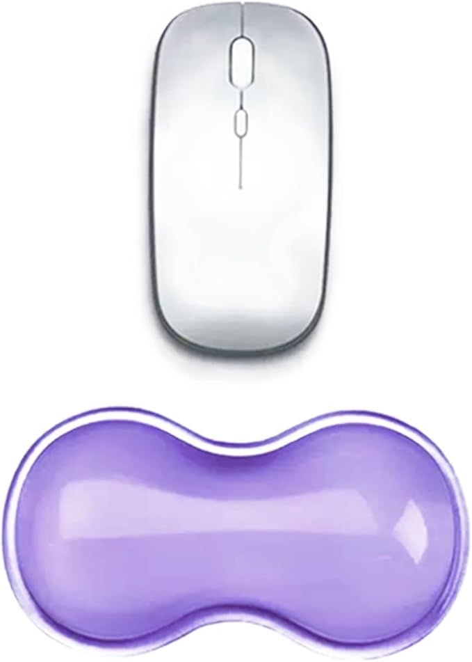 Mouse Wrist Rest Pad, 5.71" Ergonomic Cool Silicone Gel Wrist Support Pad by Unknown