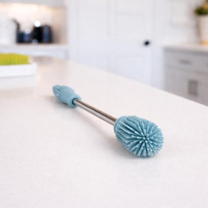 Haakaa Silicone Cleaning Brush Kit – Household Cleaning Brushes - Image 2