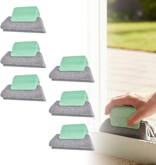 Magic Window Track Cleaner, 2026 New Window Groove Cleaning Brush Tools Set by FANSUIT