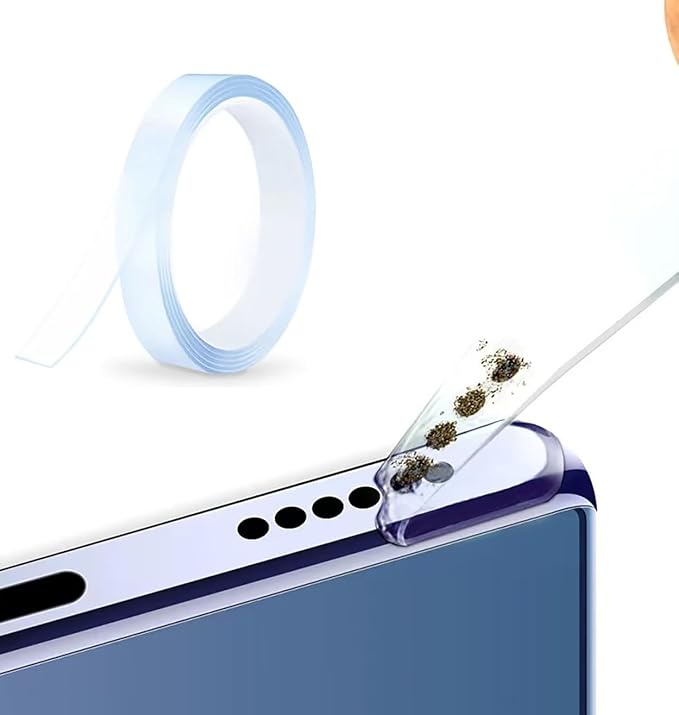 Cell Phone Cleaning Tools for iPhone Charging Port Dust Remover Tape, Phone by Unknown