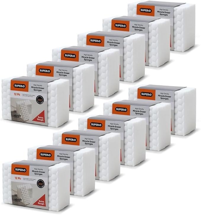 Superio High-Density Miracle Eraser Sponges by Superio