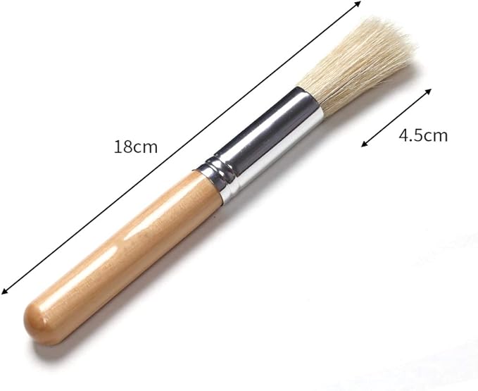 Coffee Grinder Brush Espresso Supply Maker Cleaning Brush, Wood Handle & - Image 6