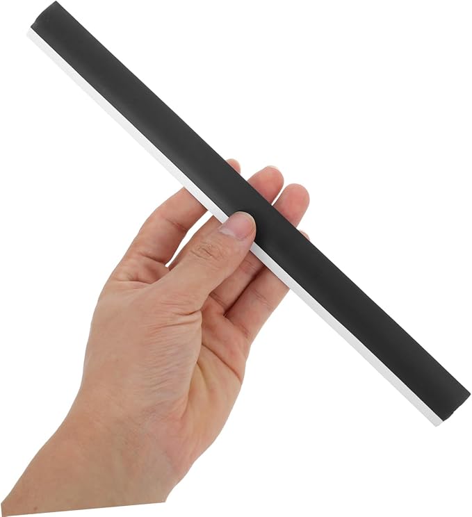 HANABASS 4pcs Rubber Dustpan Edge Strips Replacement Pressing Strips - Image 4