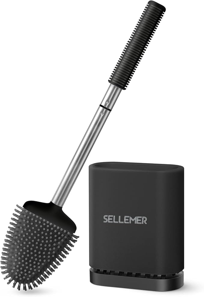 Sellemer Toilet Brush and Holder Set by Sellemer