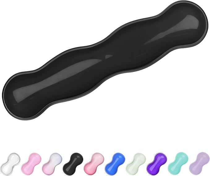 Gel Wrist Rest for Keyboard and Mouse, Wrist Rest for Keyboard, Mouse Wrist by ABRONDA
