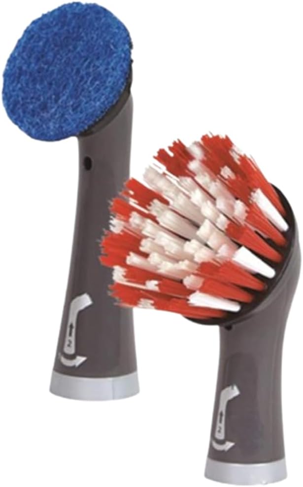 Rubbermaid Reveal Power Scrubber Attachable Scouring & XL Brush Head, by Rubbermaid