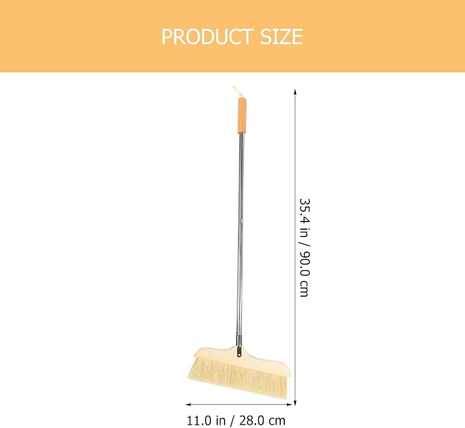 Anti-Static Broom Soft Bristle Brush Sweeping Brooms - Image 2