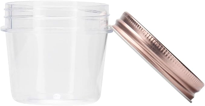 Novelinks 4 Ounce Clear Plastic Jars - Image 3