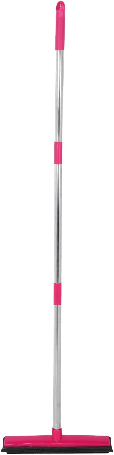 Carpet Hair Removal Broom with 48'' Telescoping Adjustable Handle, Rubber Broom - Image 6