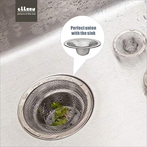 Drain Hair Catcher, Mesh Metal Sink Strainer Set of 2, Fits - Image 6