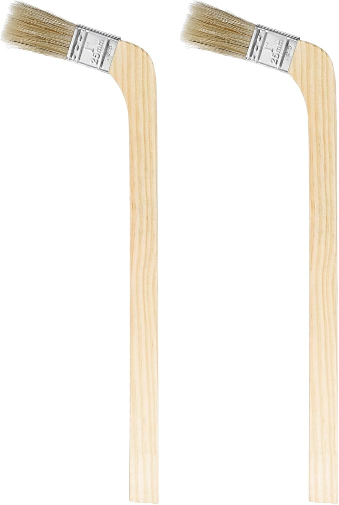 HARFINGTON Paint Brush 2Pcs 1" Brush Width Reusable Variety Angle Bend Brushes by HARFINGTON