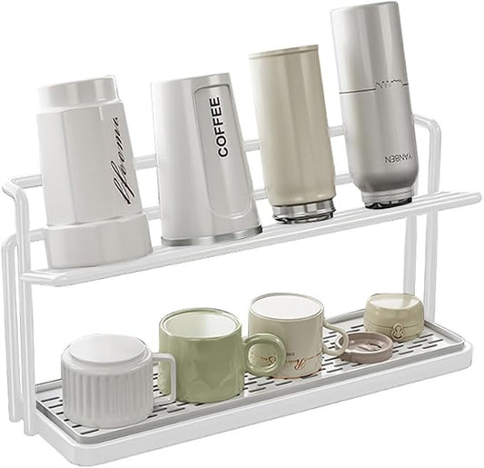 2-Tier Space-Saving Drain Rack by HZBL-LPHardware