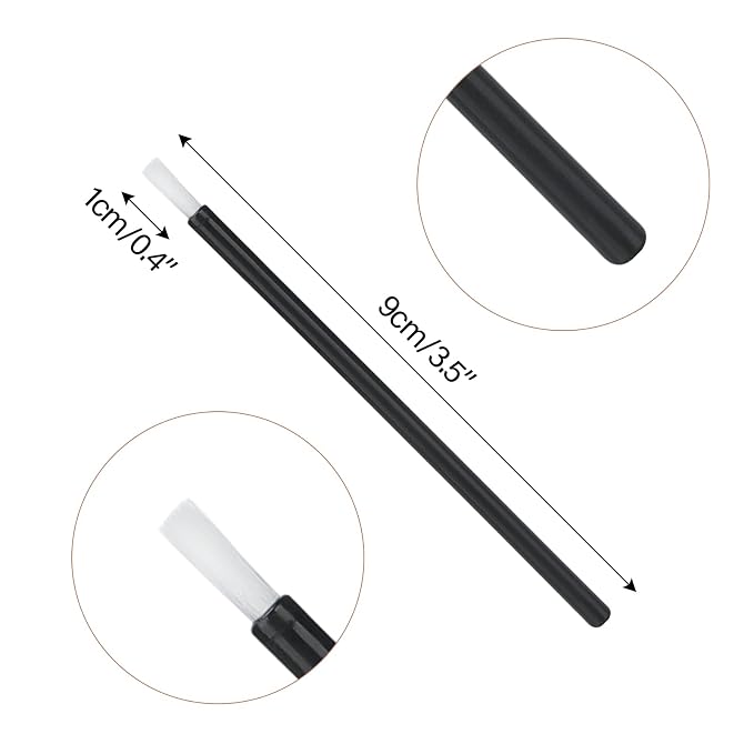 G2PLUS Lip Brushes, Portable and No-Clean Lipstick Applicator, Nail Polish - Image 2