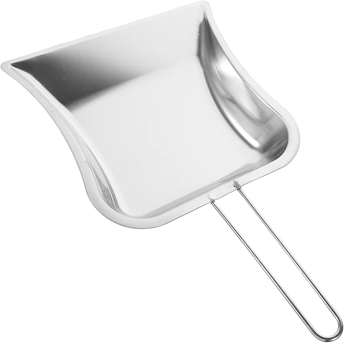 Stainless Steel Handheld Dustpan by Unknown