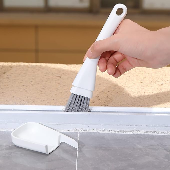 2 Pack Mini Brush and Dustpan Set Conveniently Dust Clean Portable - Image 6