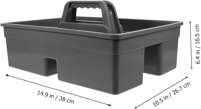 Portable Hand-held Cleaning Tool Organizer Sturdy Storage Box - Image 7