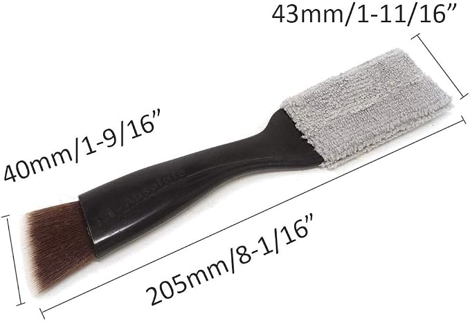 yueton Double Ended Portable Cleaning Brush Mini Hand Held Magic Brush Duster - Image 2