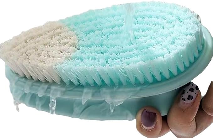 3 Pack Scrub Brushes, Laundry Stain Brush, Household Cleaning Washing Brush - Image 5