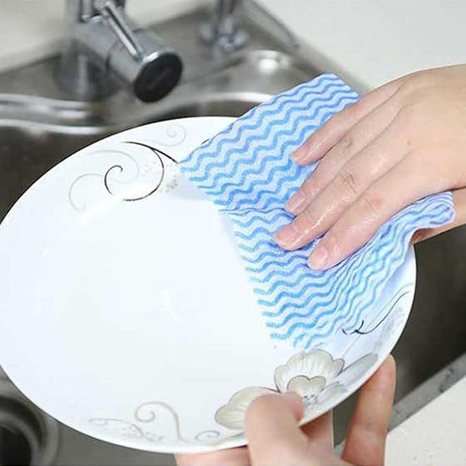 Disposable Towels Wipe Dish Cloths Reusable Towels Handy Wipes Quick-Dry 50 - Image 5