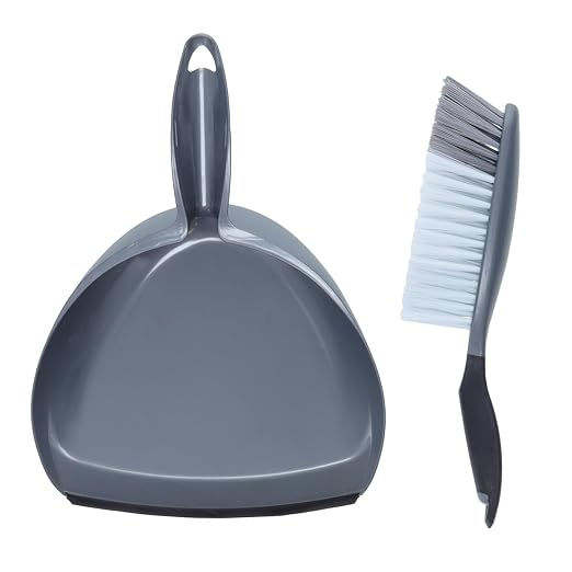 Helpmate Large Dust Pan Set RP936001 13in Dustpan and Brush Set Commercial - Image 2