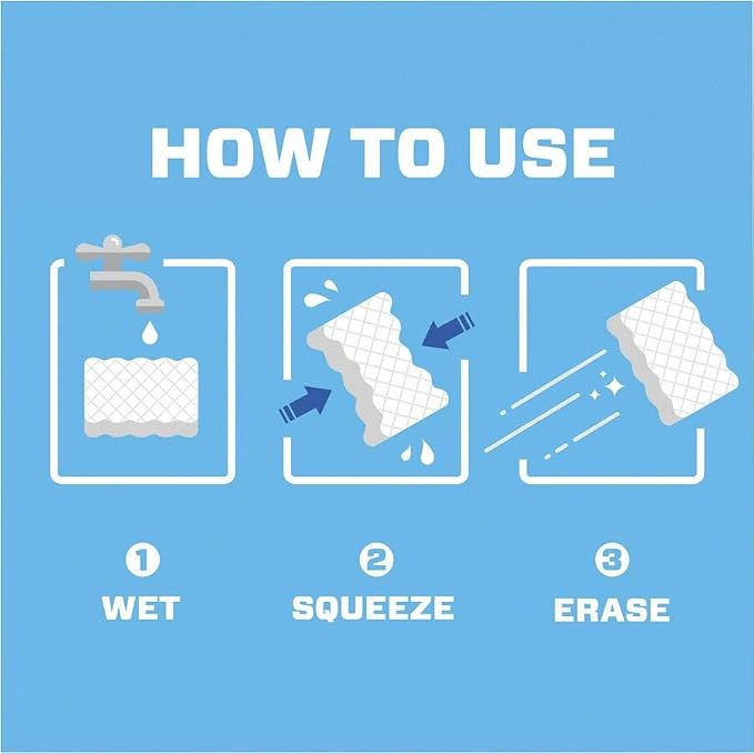 Mr. Clean Magic Eraser Original Cleaning Pads, Bathroom Cleaning Supplies - Image 10