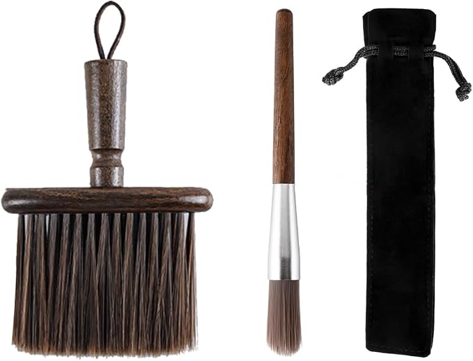 2PCS Coffee Grinder Cleaning Brush, Coffee Filter Cleaning Brush, Dusting by GCFTIFF