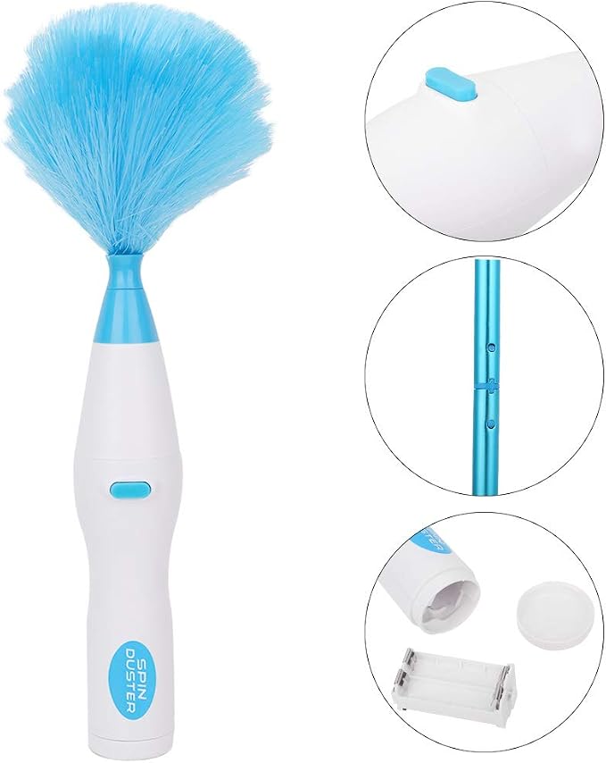 Blinds Cleaning Tool, Electric Duster, Long Lifespan Ceiling Fan Cleaner Pet - Image 6