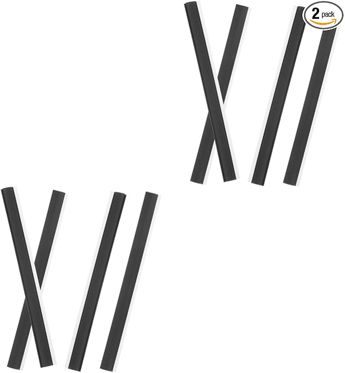 GALPADA 8pcs Dust Pan Inlet Pressing Strips Dust Pan Edge Replacement Strip by GALPADA