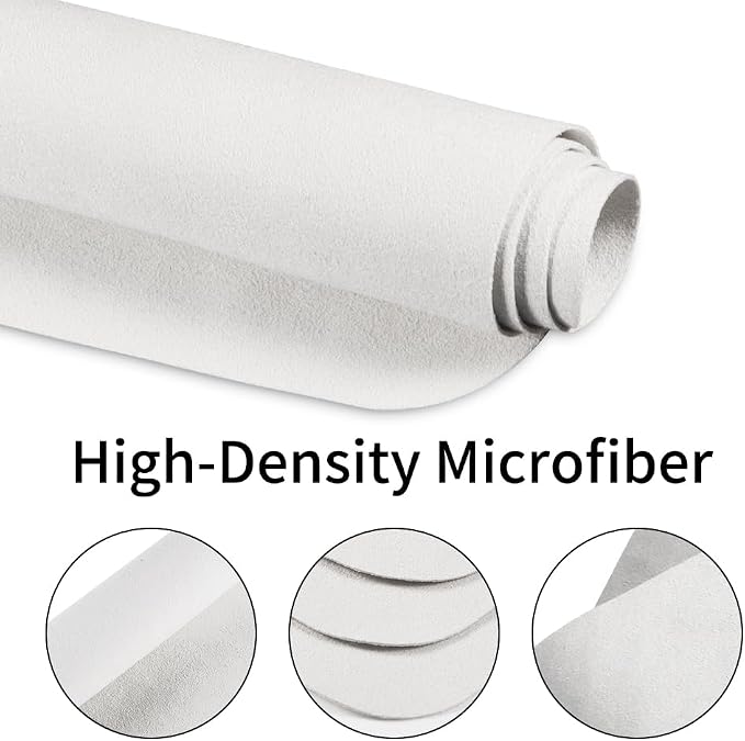 2 Pack Microfiber Suede Polishing Cloth - Image 3