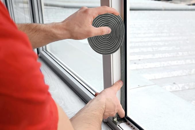 39.4FT Brush Weather Stripping, Neat Pile Self Adhesive Seal Strip - Image 7