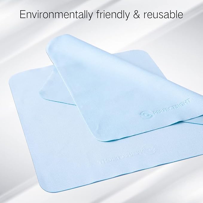 PERFECTSIGHT Microfiber Cleaning Cloth | Eyeglass Lens Cleaner Glasses - Image 4