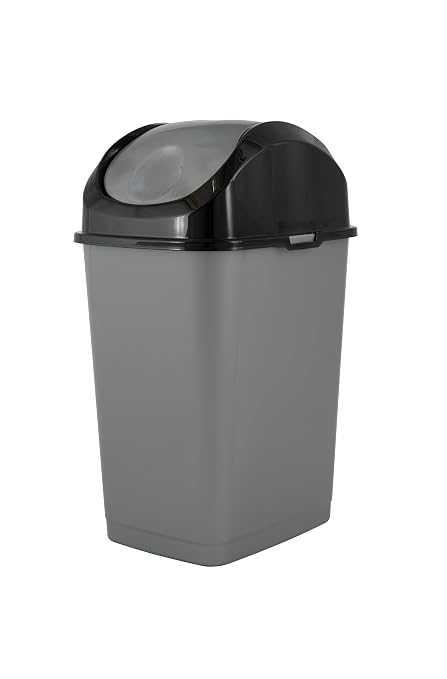 Superio Small 2.5 Gallon Plastic Trash Can by Superio