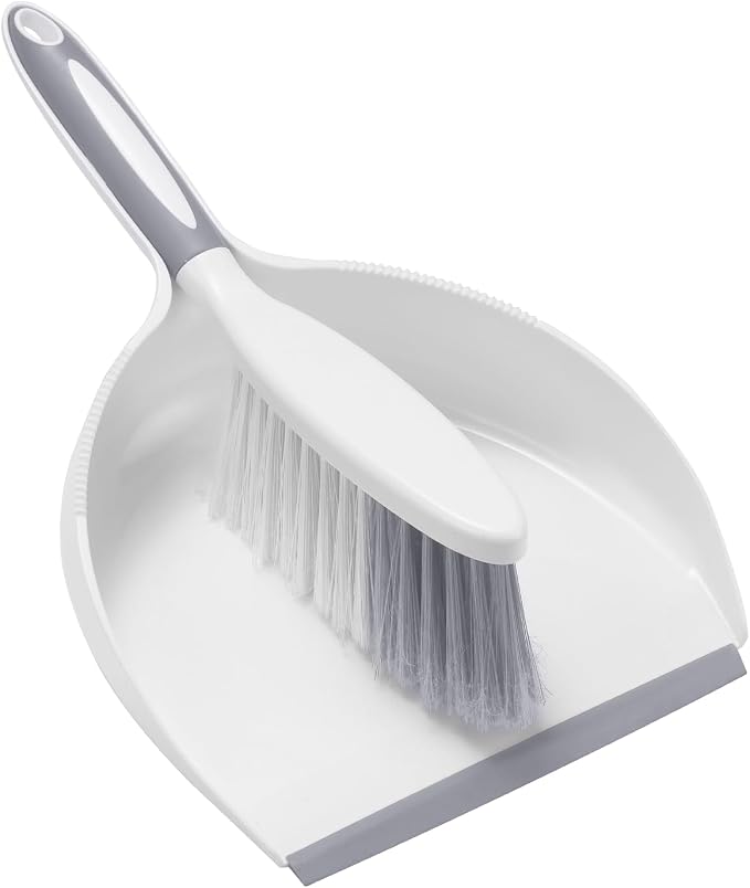 NACENA Dust Pan and Brush Set, Large Hand Broom and Dustpan Set Large Brush and by NACENA