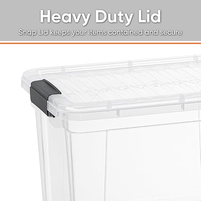 Superio Clear Storage Bins - Image 4
