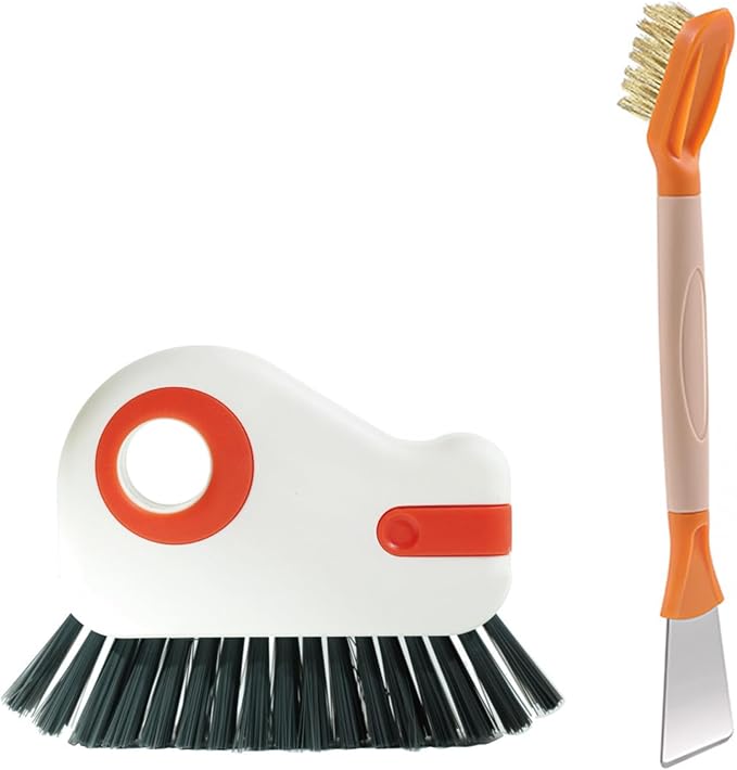 Groove Cleaning Brushes 2 in 1 Window Track Cleaner Cleaning Tools, Sliding by JIANGLAI