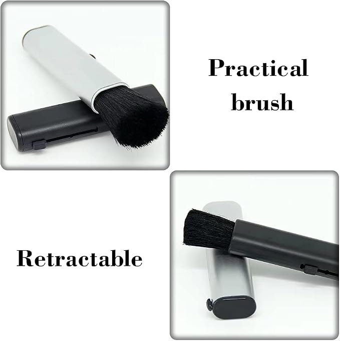 2 Pcs Retractable Keyboard Cleaning Brush Computer Cleaning Tool Dust Removal - Image 5