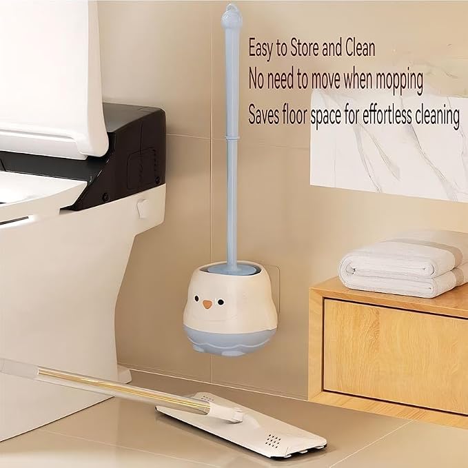 Penguin Toilet Brush and Holder Set - Image 3
