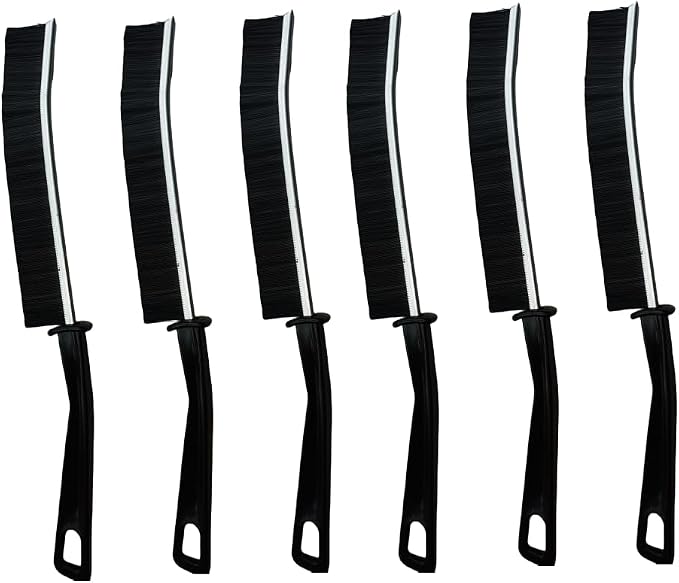 6PCS Crevice Cleaning Brush, Gap Cleaning Brush, Slim Flat Curved Brush by UFOGIFF