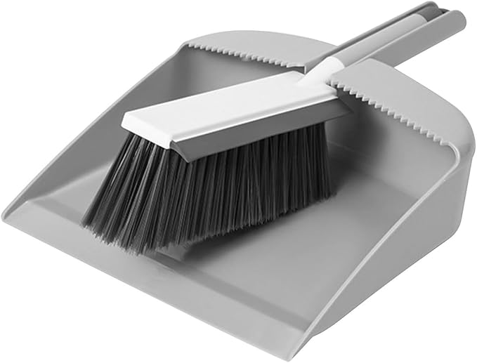 Broom with Dustpan Combo Set Dustpan and Brush Set Handheld Dustpans and Brush by Lovskoo