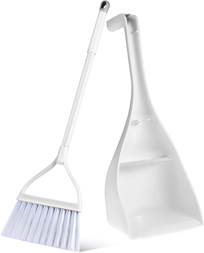 Mini Broom and Dustpan Set by MAGICLULU
