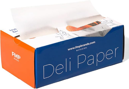 Fit Meal Prep 10 x 10.75" Wax Paper Sheets by FMPBRANDS