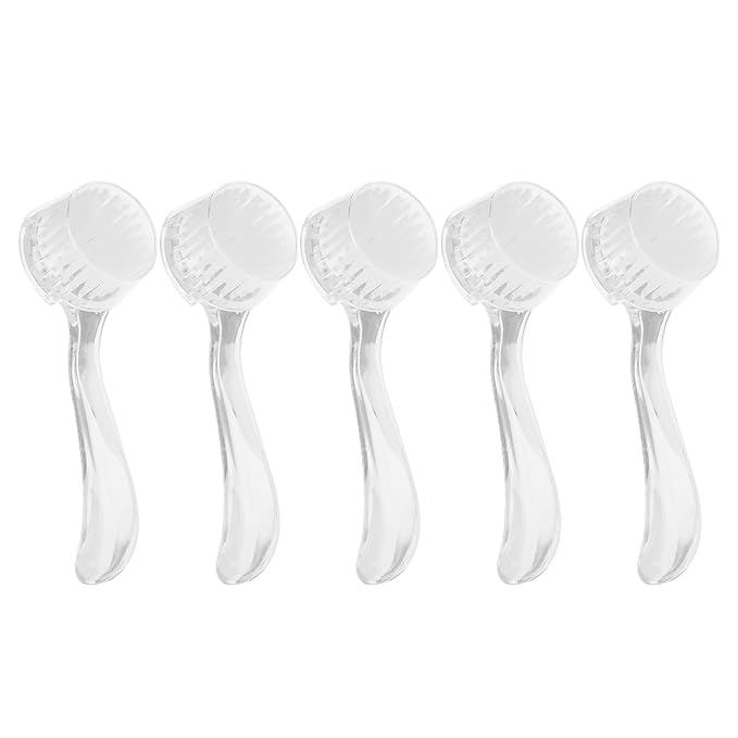 5pcs Soft Nail Dust Cleaning Brush Acrylic Gel Nail Art Powder Removal Brushes by Sonew