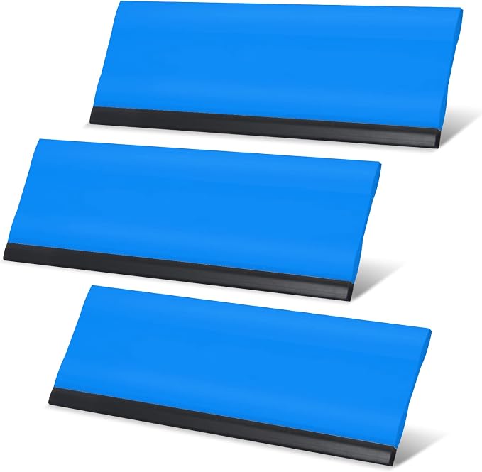 FOSHIO 6 Inch Rubber Squeegee for Kitchens, Shower and Car Windows, Film - Image 7