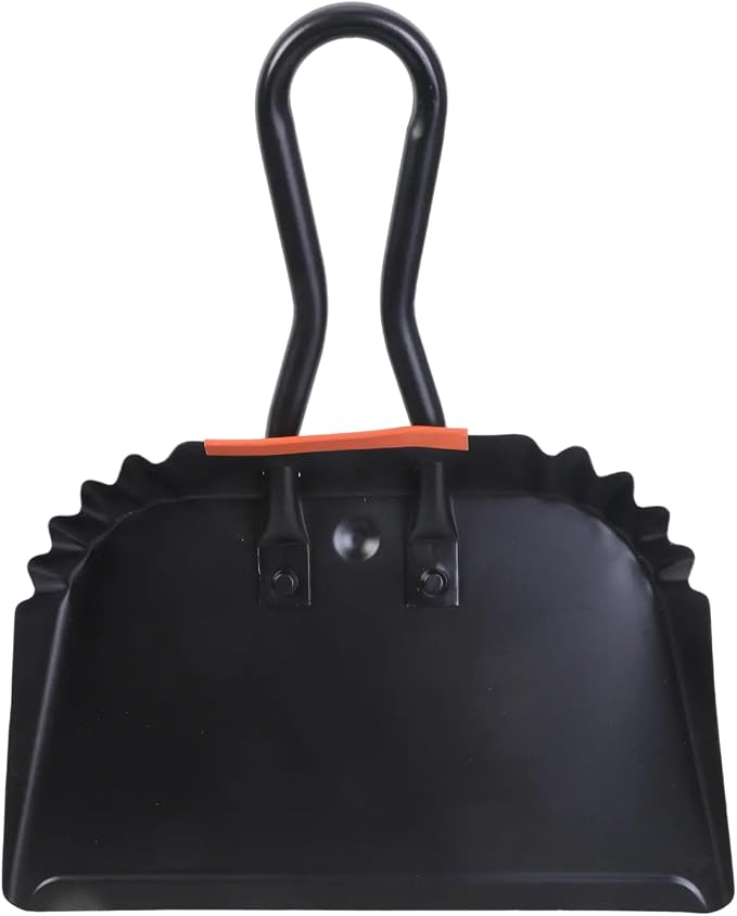 Metal Large Heavy Duty Dustpan and Broom Brush Set Handheld Tool Kits - Image 7